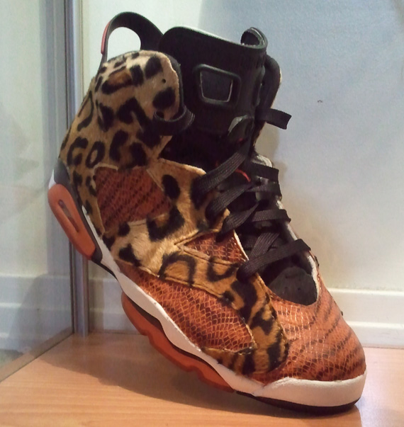 Air Jordan Vi Jungle Fever Customs 1