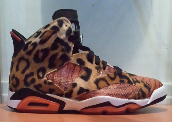 Air Jordan Vi Jungle Fever Customs 2