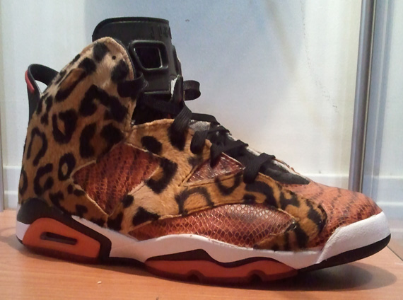 Air Jordan Vi Jungle Fever Customs 3