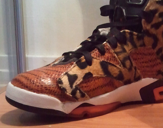 Air Jordan Vi Jungle Fever Customs 5