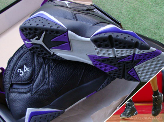 Air Jordan VII – Ray Allen Milwaukee Bucks PE