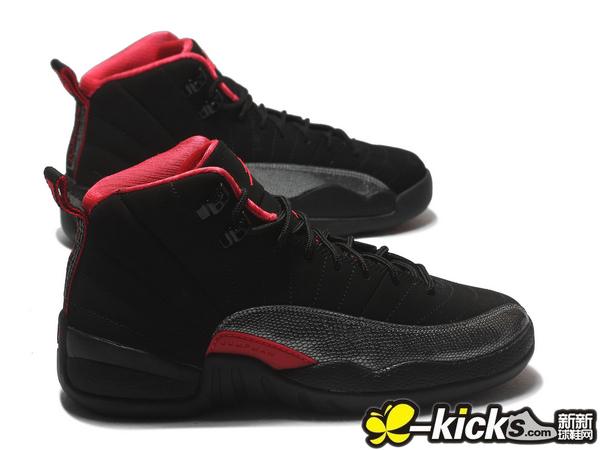 Air Jordan Xii Gs Black Siren Red 4