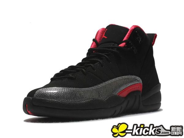 Air Jordan Xii Gs Black Siren Red 7