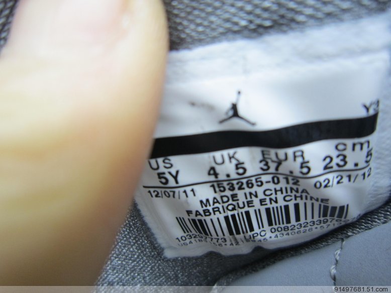 Air Jordan Xii Gs Cool Grey 15