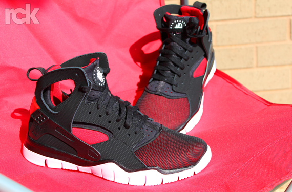 Huarache Bball Red Blk Rck 2