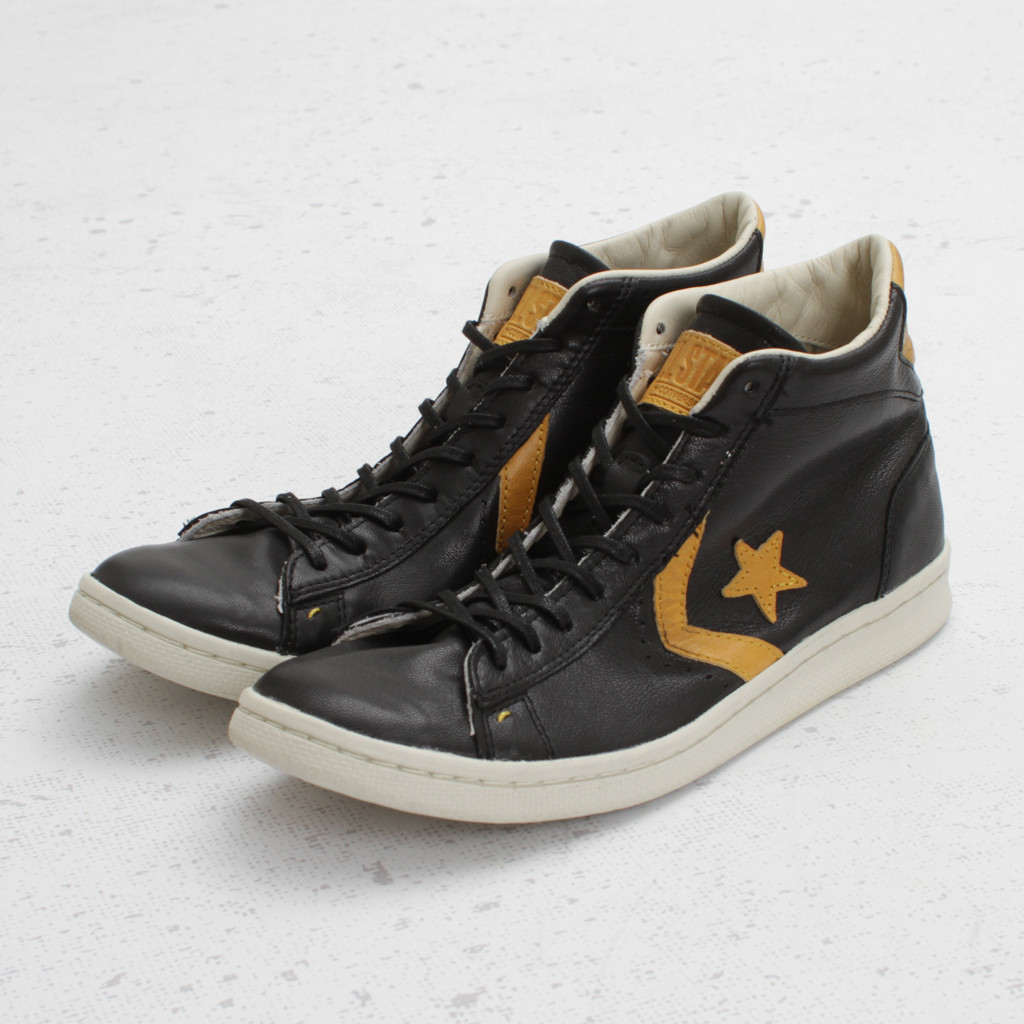 John Varvatos Converse Jp Pro Leather Mid Black Artisa 4