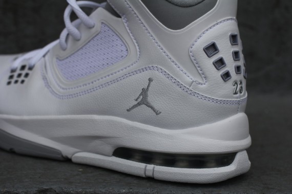 Jordan Flight 23 RST - White - Wolf Grey