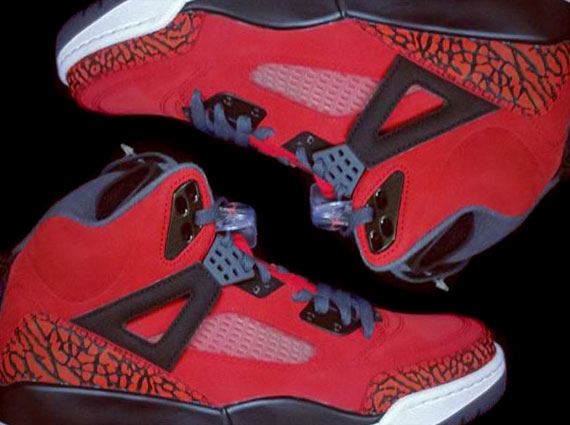 Jordan Spizike Red Black Holiday 2012