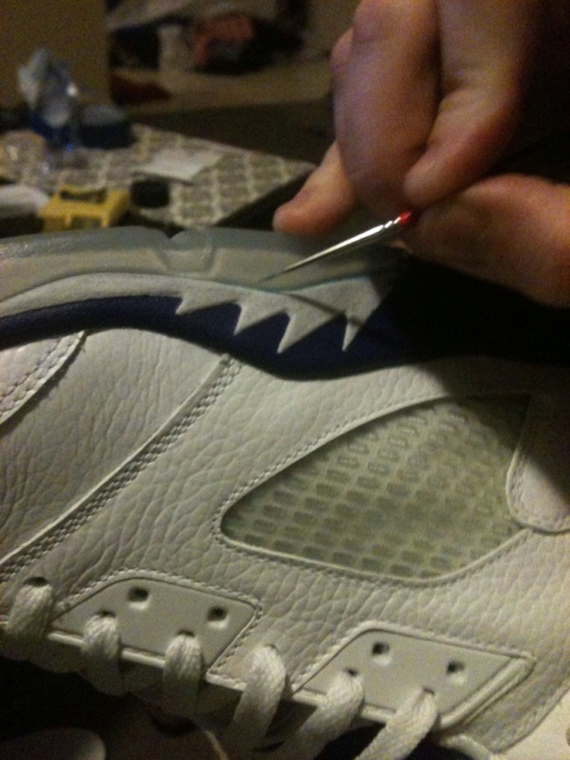 Jordan V Low Grape Customs 3