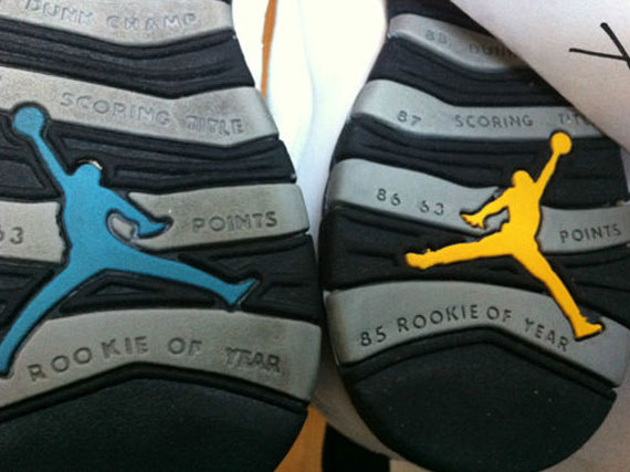 Air Jordan X ‘Steel’ – Look-see Sample