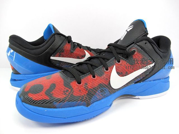 Kobe Vii Poison Red Blu Tao 9