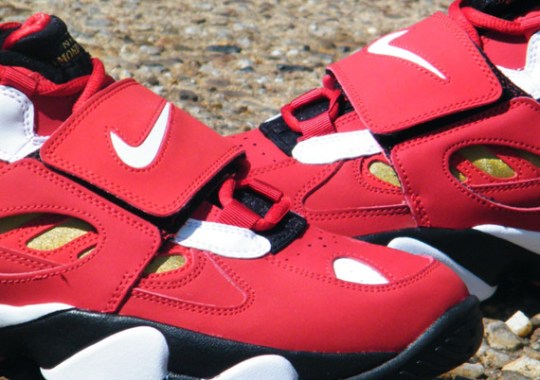 Nike Air Diamond Turf II – Varsity Red – Metallic Gold | Arriving At Retailers