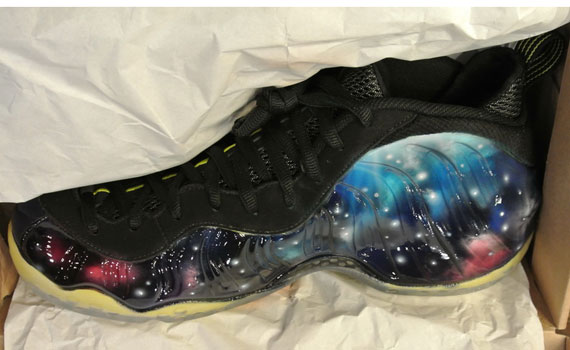 Nike Air Foamposite One Electro Galaxy Customs 2