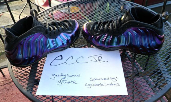 Nike Air Foamposite One Invisibility Cloak Customs 1