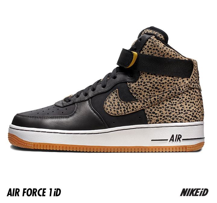Nike Air Force 1 Id Safari Options April 2012 2
