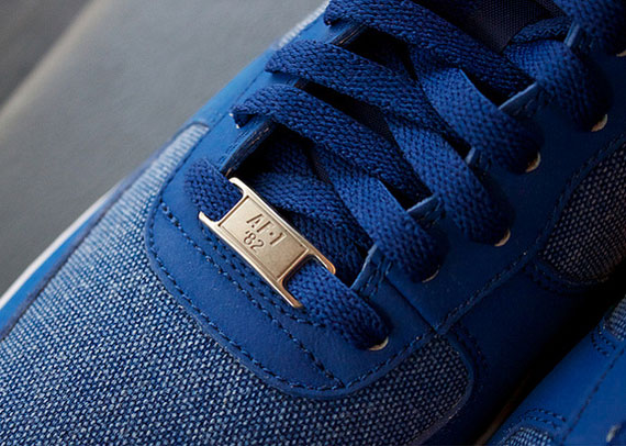 Nike Air Force 1 Low - Storm Blue - Vivid Orange - New Images