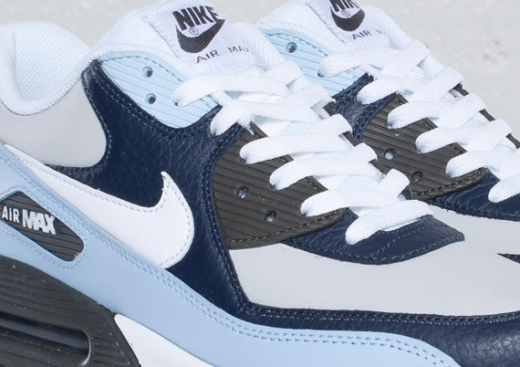 Nike Air Max 90 – Obsidian – White – Light Blue