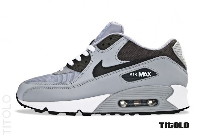 Nike Air Max 90 Wolf Grey Black Midnight Fog 2