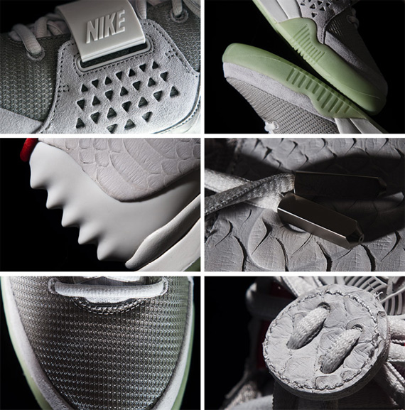 Nike Air Yeezy 2 Wolf Grey Pure Platinum Detailed Images 41