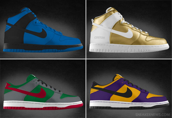 Nike Dunk iD 'Be True' Options - March 2012