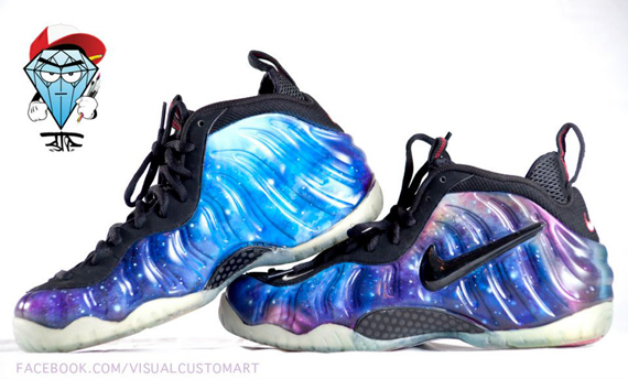 Nike Foamposite Pro Galaxy 1