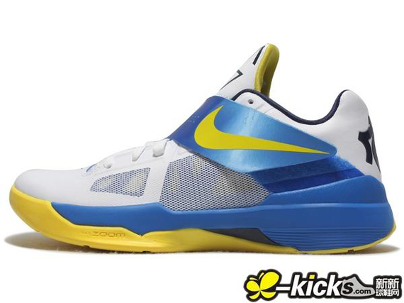 Nike Kd Iv Pht Bl Yellow X 2