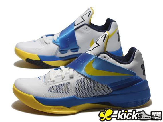 Nike Kd Iv Pht Bl Yellow X 3