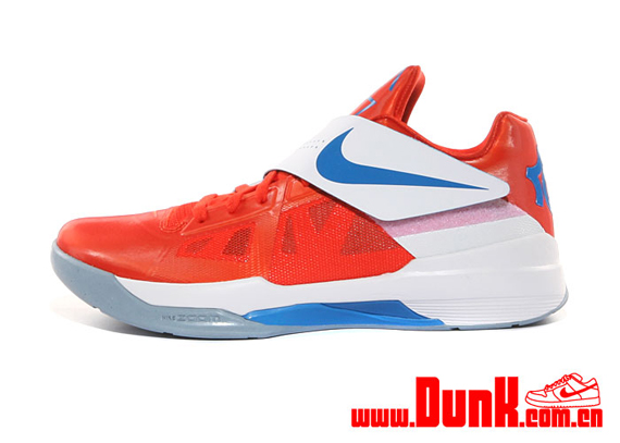 Nike Kd Iv Tm Org Pht Blu 1