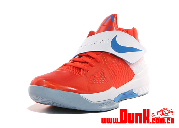 Nike Kd Iv Tm Org Pht Blu 3