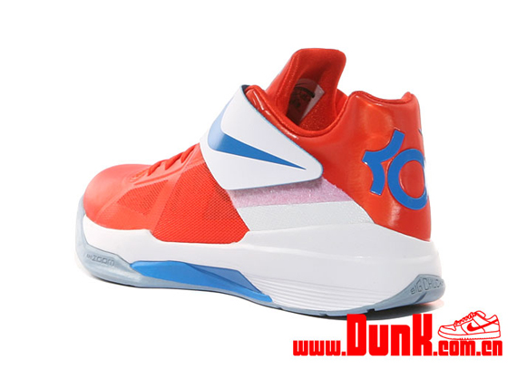 Nike Kd Iv Tm Org Pht Blu 4