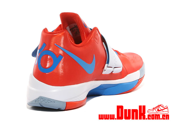 Nike Kd Iv Tm Org Pht Blu 5