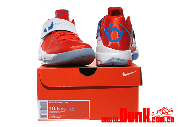 Nike Kd Iv Tm Org Pht Blu 6