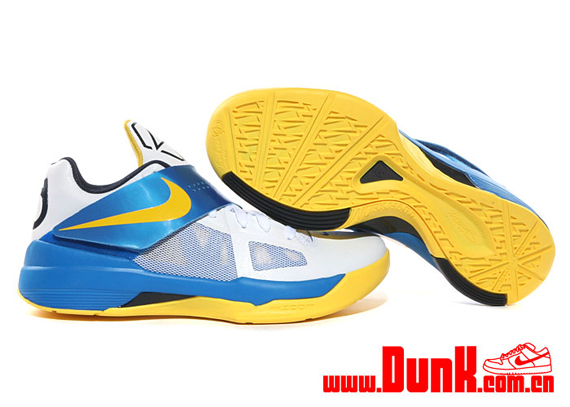 Nike Kd Iv Yellow Wht Pht Nv 2