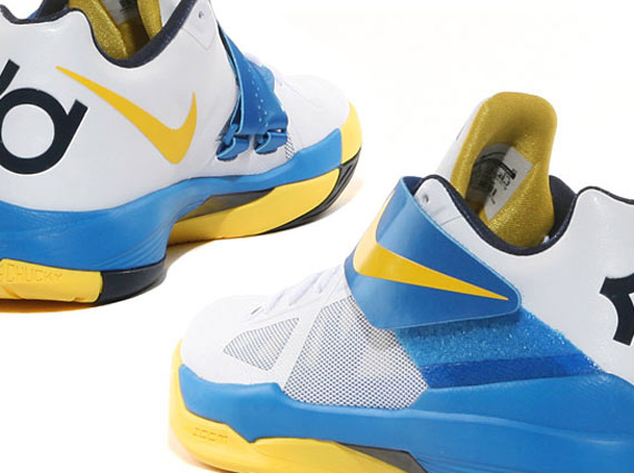 Nike Kd Iv Yellow Wht Pht Nv 7