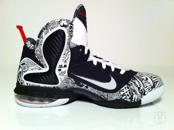 Nike Lebron 9 Freegums All Over Customs By Rom 4