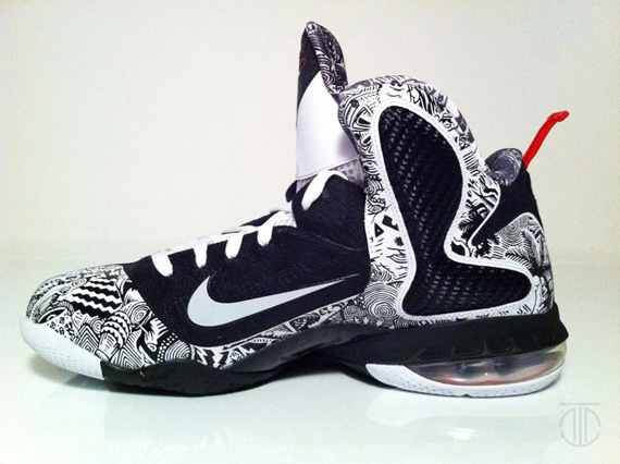 Nike Lebron 9 Freegums All Over Customs By Rom 5