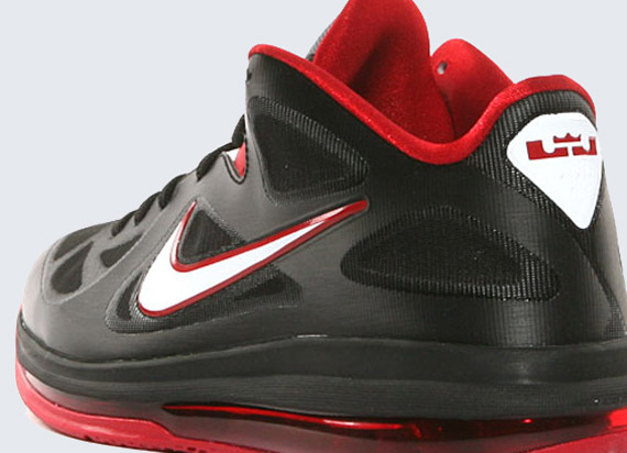 Nike LeBron 9 Low - Black - White - Sport Red