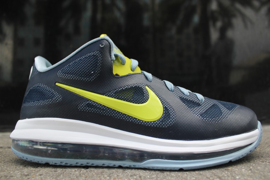 Nike Lebron 9 Low Obsidian Cyber Blue Grey 2
