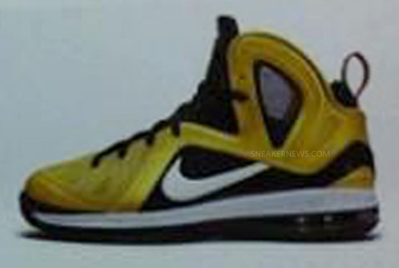 Nike LeBron 9 Elite - Varsity Maize - Black - White