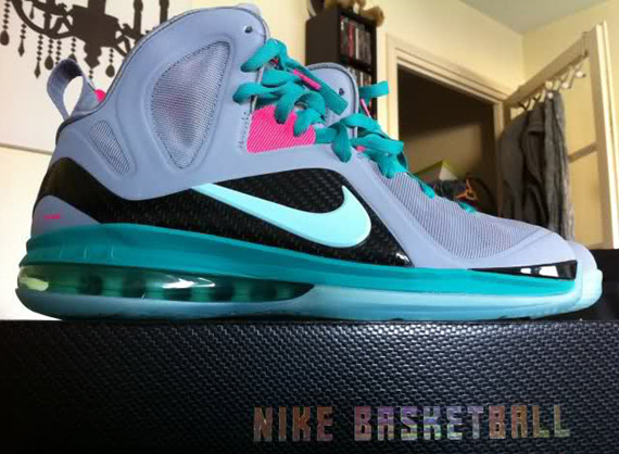 Nike Lebron 9 Ps Elite Mint Candy Pink Flash 2