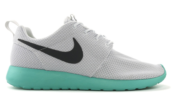 Nike Roshe Run Grey Teal 2