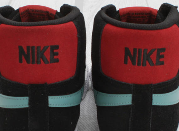 Nike SB Blazer – Black – Sea Crystal – Varsity Red | Available