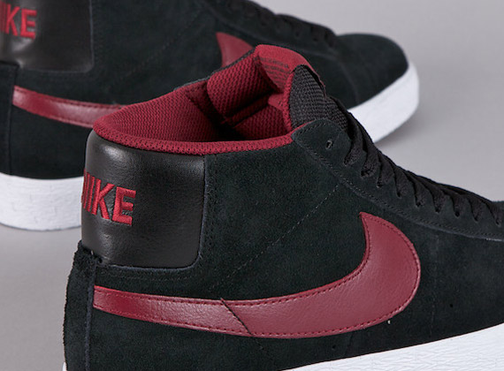 Nike Sb Blazer Black Team Red