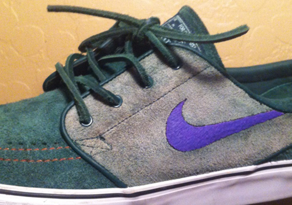 Nike SB Stefan Janoski 'Skunk' Customs by ChosenCartel