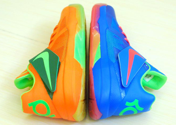 Nike Zoom Kd Iv Id Orange Tree 2