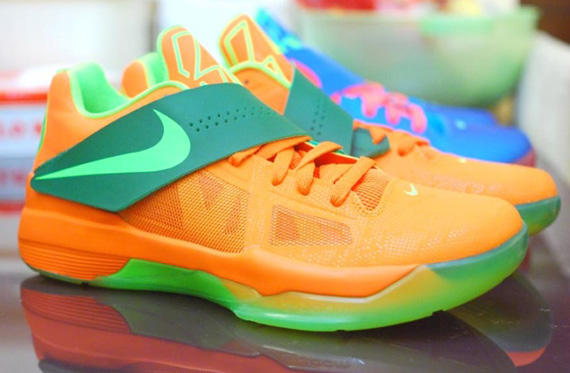Nike Zoom Kd Iv Id Orange Tree 3