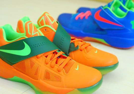 Nike Zoom KD IV iD ‘Orange Tree’ + ‘Sha Tin’