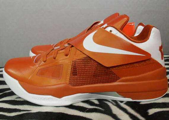 Nike Zoom Kd Iv Texas Longhorns Release Date 2