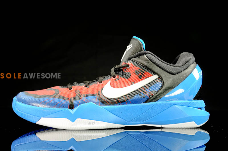 Nike Zoom Kobe 7 Poison Dart Frog Red Blue New Images 2