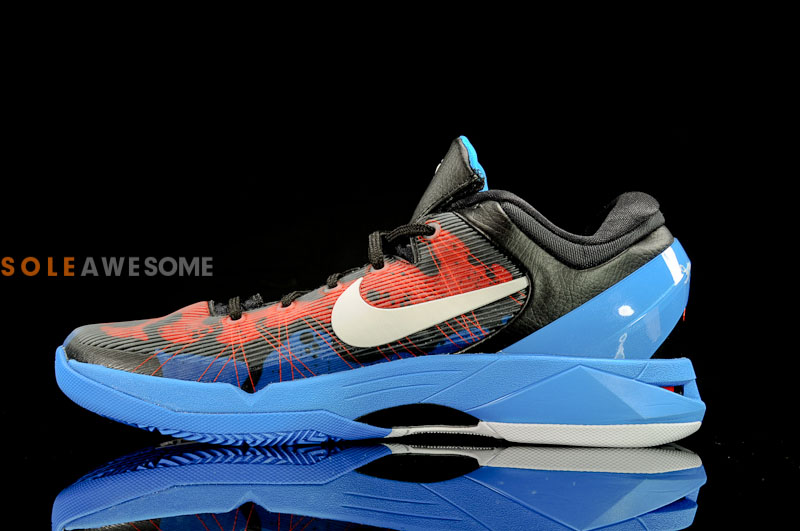 Nike Zoom Kobe 7 Poison Dart Frog Red Blue New Images 3